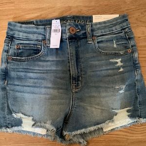 American Eagle Super Stretch Curvy Hi-Rise Shortie, Size 4